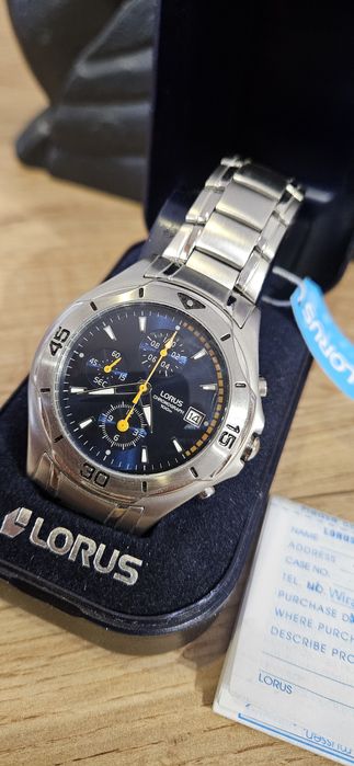 Zegarek Męski Lorus zestaw