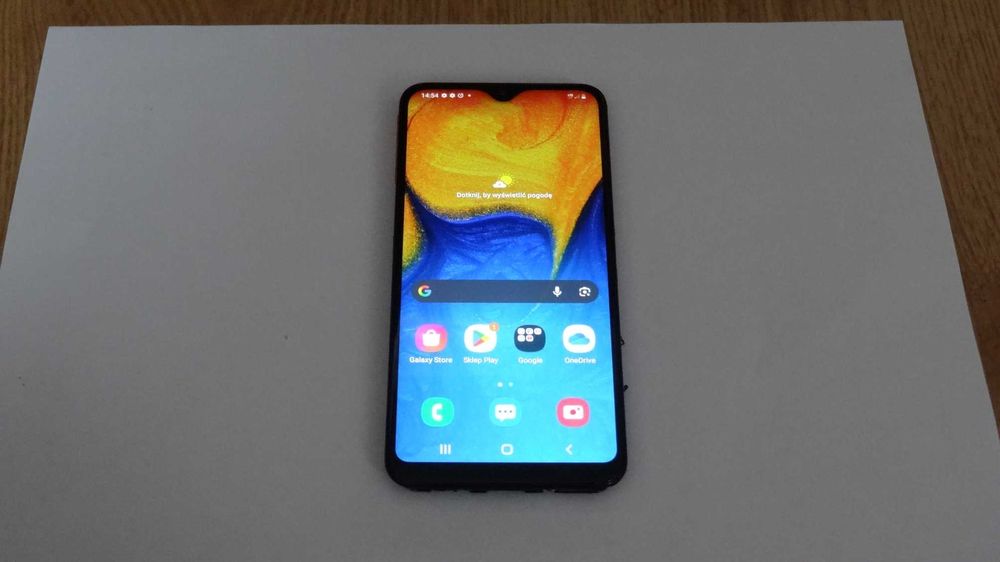 Samsung galaxy a20e dobra kompletna płyta główna z aparatami okazja !