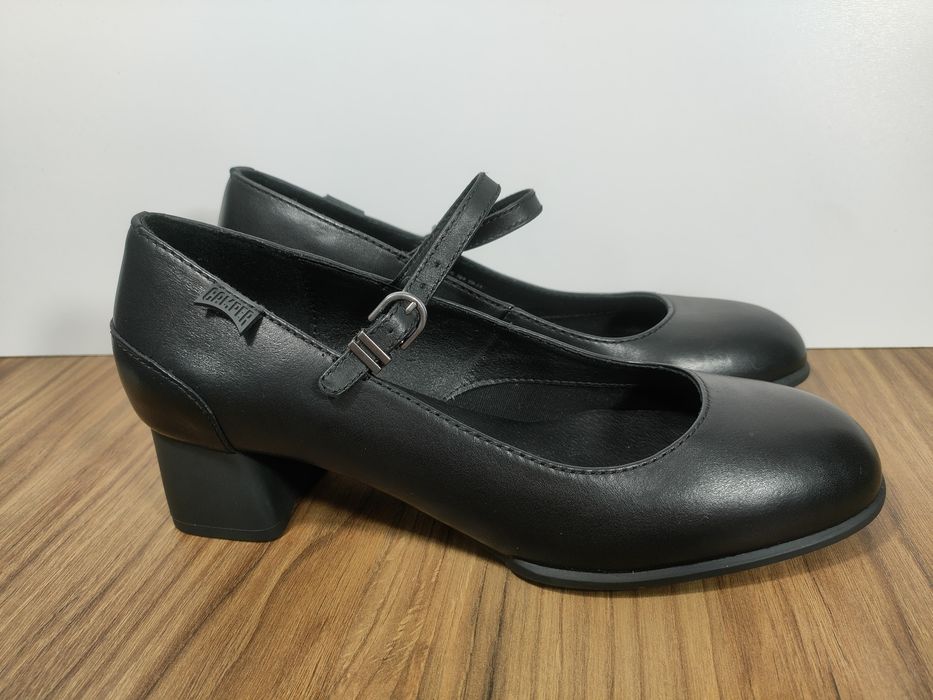 Buty Camper botki damskie skórzane czarne r. 39 25cm