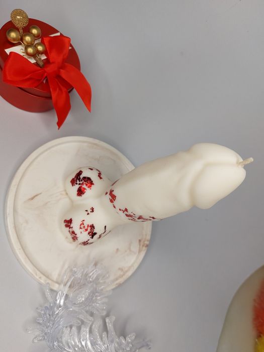 Свічка 18 +, подарунок друзям з гумором, соєвий віск