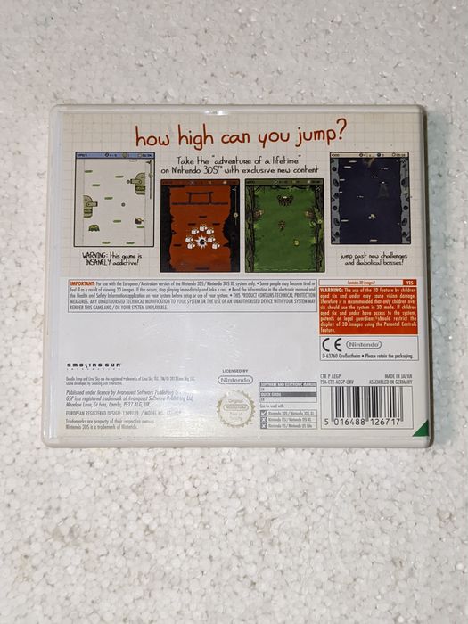 Nintendo 3ds Doodle Jump adventures игра регион PAL Европа