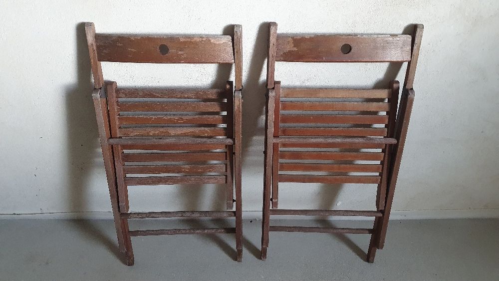 Krzesła składane Ikea 2szt