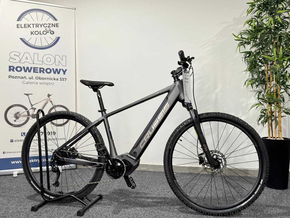 Rower elektryczny Crussis ONE-Cross 7.10-(522 Wh), rama 18" (ul. Obornicka 337, Poznań)