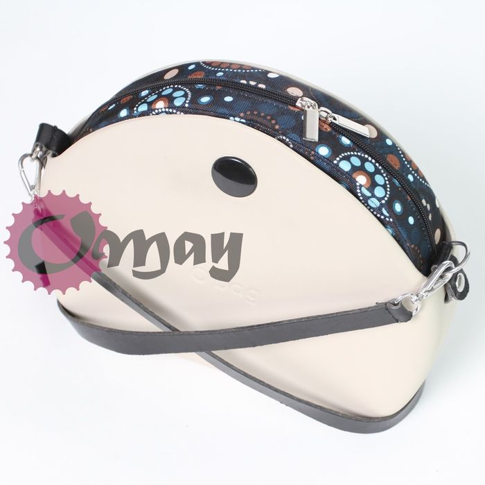 organizer do OBAG MOON LIGHT chocomay granat beż hummus wkład OMAY