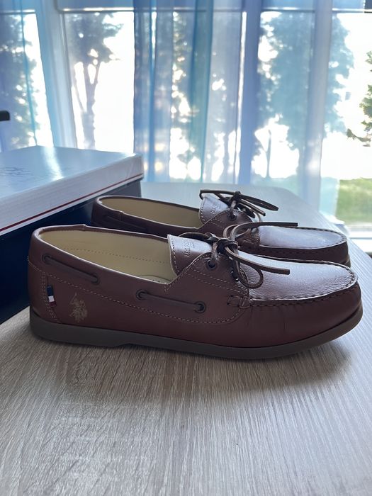 Продам шкіряні мокасини U.S. Polo Assn. SAIL