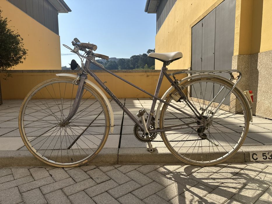 Bicicleta Vintage Peugeot Mixte (Anos 80)