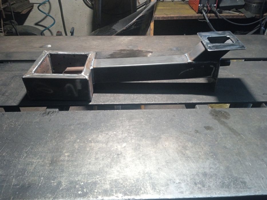 Palnik na olej wzmocniony