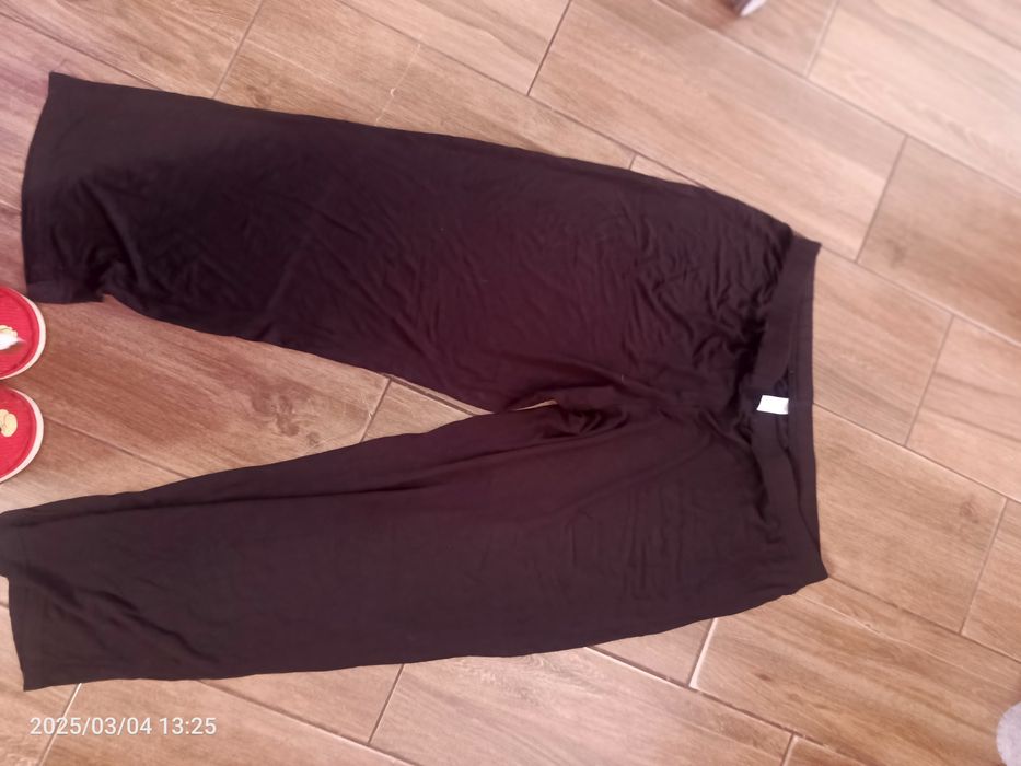 Spodnie czarne od piżamy George 16/18 46/48