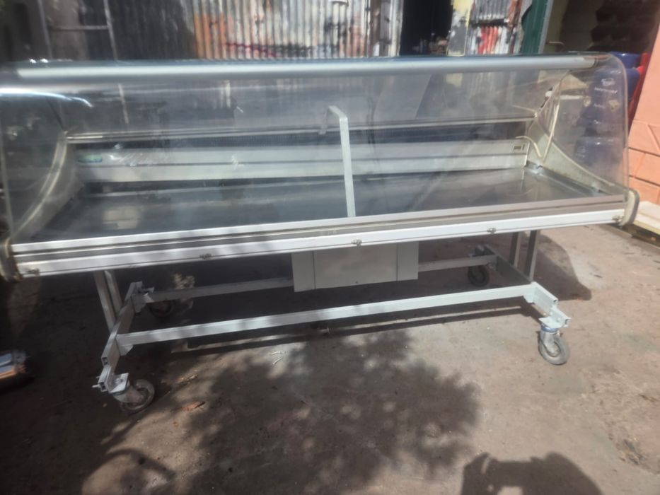 Vitrine para peixes, mariscos  ou carne