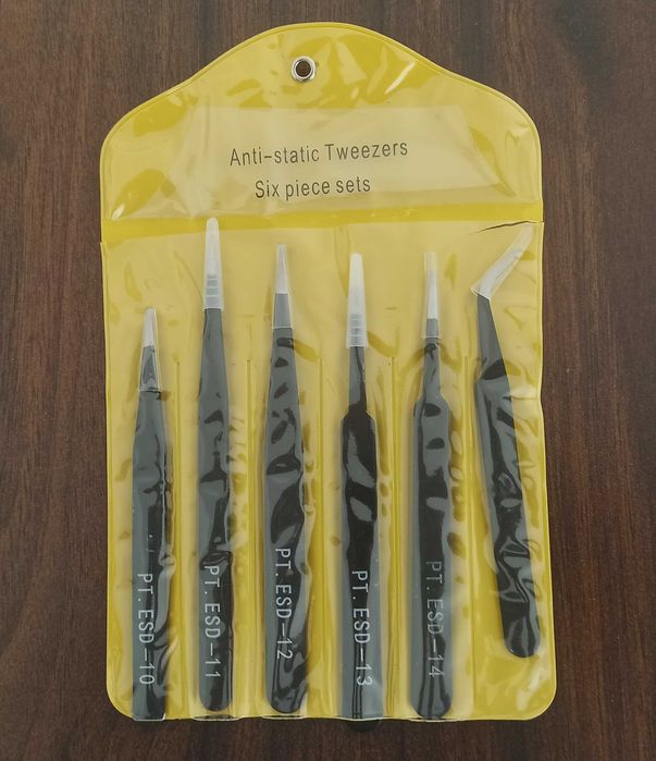 Pinças electrónica anti-estáticas