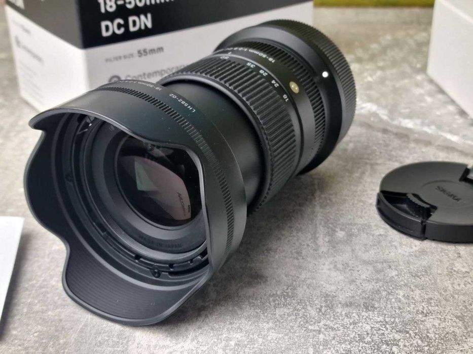 Об'єктив Sigma 18-50mm f/2.8 DC DN Contemporary Lens for Canon RF (для Canon R7, R10, R50, R100)