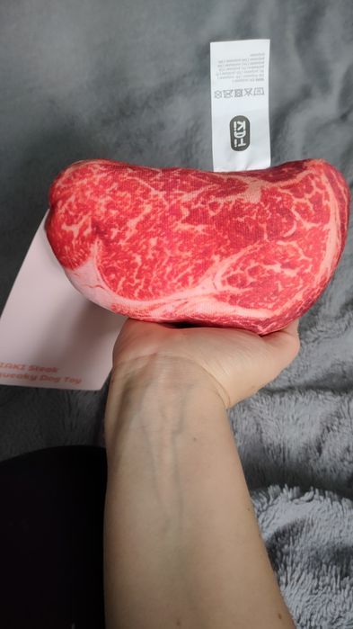 Zabawka dla psa stek