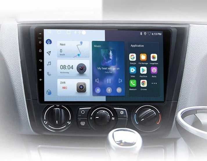 BMW 1 E81 E82 E87 E88 – Radio Android 15 9” CarPlay Android Auto 2GB/32GB GPS Nawigacja Stacja Multimedialna WiFi Bluetooth PL