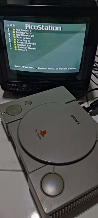 Playstation com ODE de cartao SD