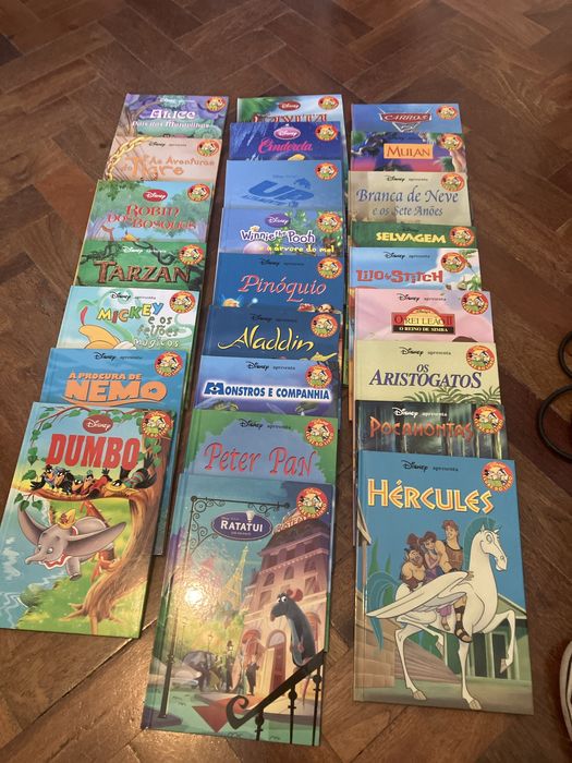 Colecao livros da disney
