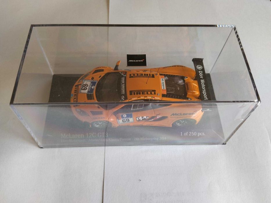 McLaren 12C GT3 24H Nurburgring 2014 Minichamps Parente/Adams/Asch/ Klasen