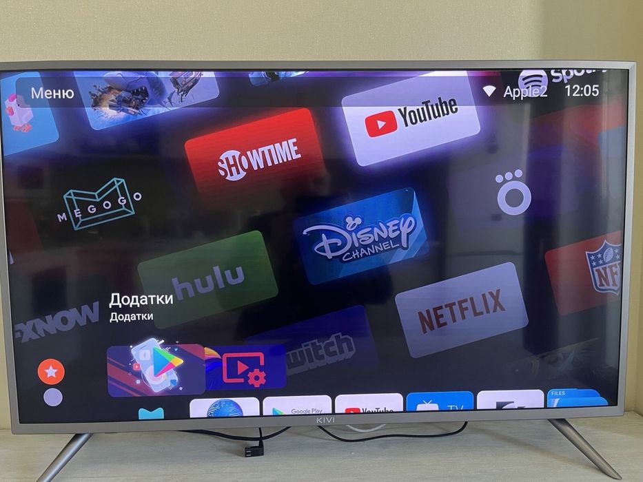 Телевизор Kivi 40U600GU  Smart TV+T2 , блютуз