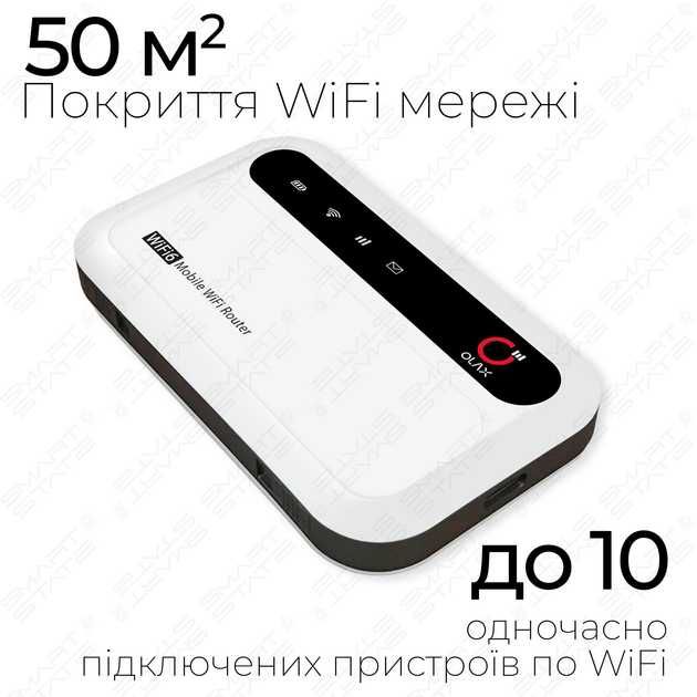 OLAX MF985 + YUST 2 Pro 18 дБі 4G до 20 км до 10 пристроїв до 150 Мбіт