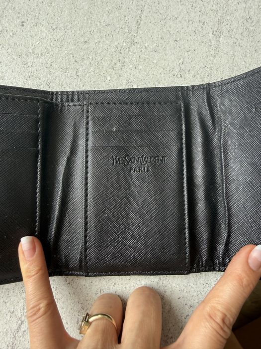 Pikowany portfel ysl