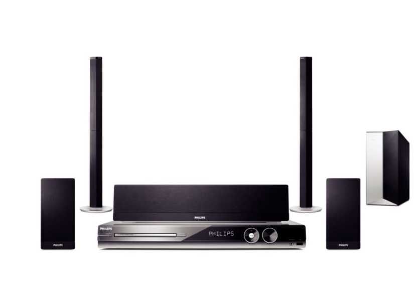 Sistema de Home Cinema 5.1 Philips HTS3357
