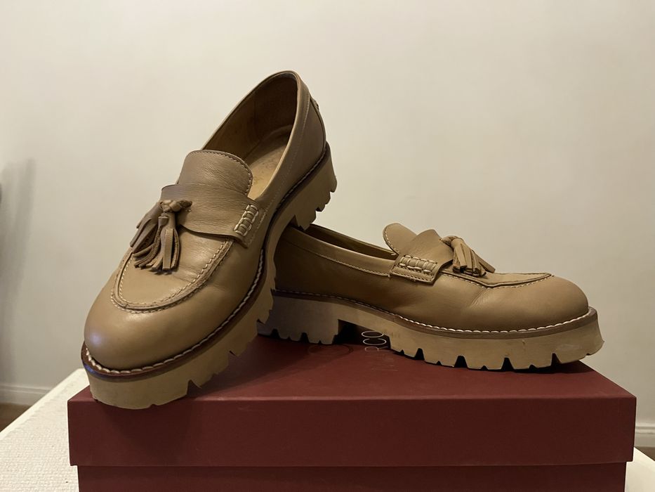 Mokasyny skórzane kirozm.37