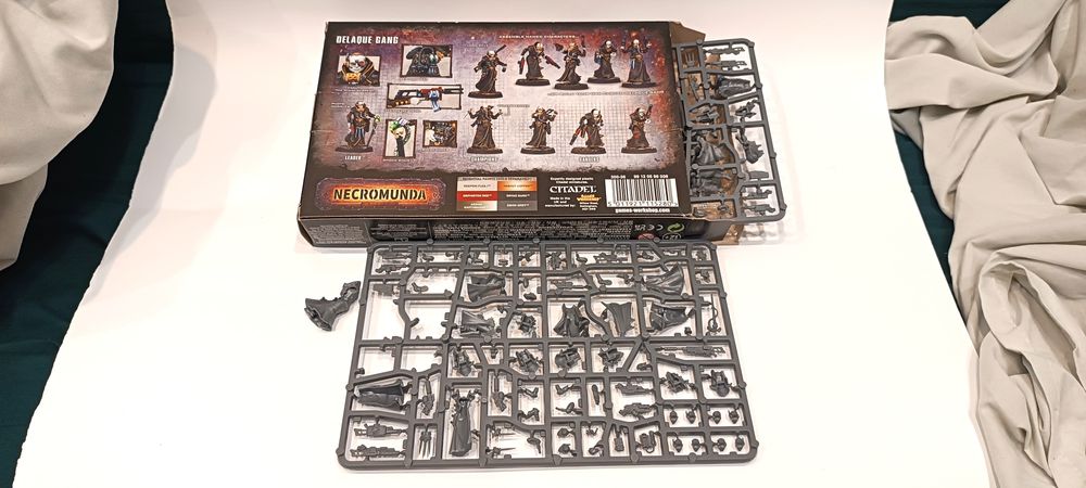 Necromunda Delaque Gang Wypraski