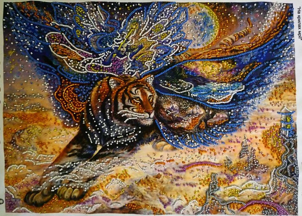 Вишивка бісером "На крилах мрії"