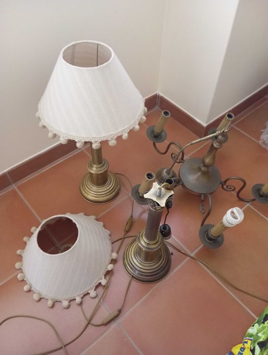 Candeeiros de sala e quarto