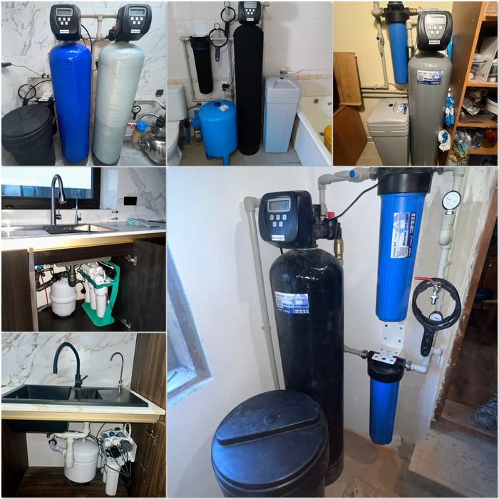 Сервіс фільтрів та систем очищення води / заміна засипок / картриджів