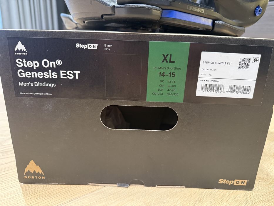 Burton Step On Genesis EST XL