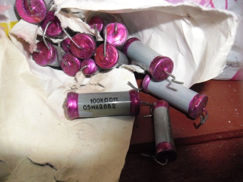 резисторы точные МРХ на 100КОм и на 1МОм