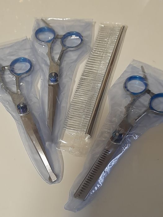 Ножницы для стрижки груминга домашних питомцев Безопасные ножницы для