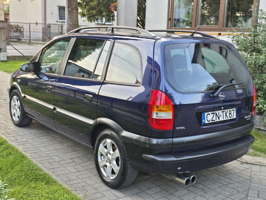 Opel Zafira 1.6 7os/Klima/Alu/Ori szyby/Zadbana