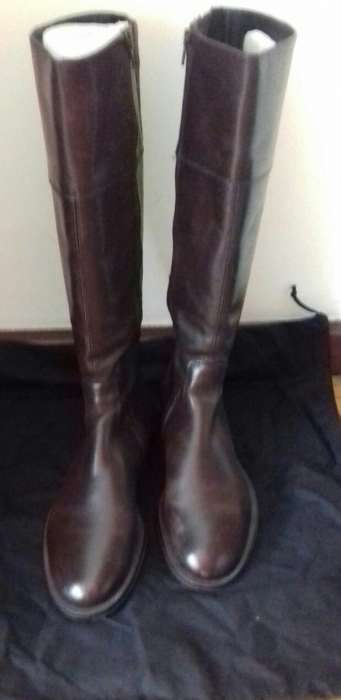 Botas de pele castanha Aldo