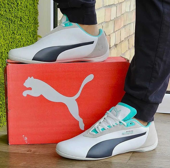 Мужские кроссовки Puma белые мужские Пума