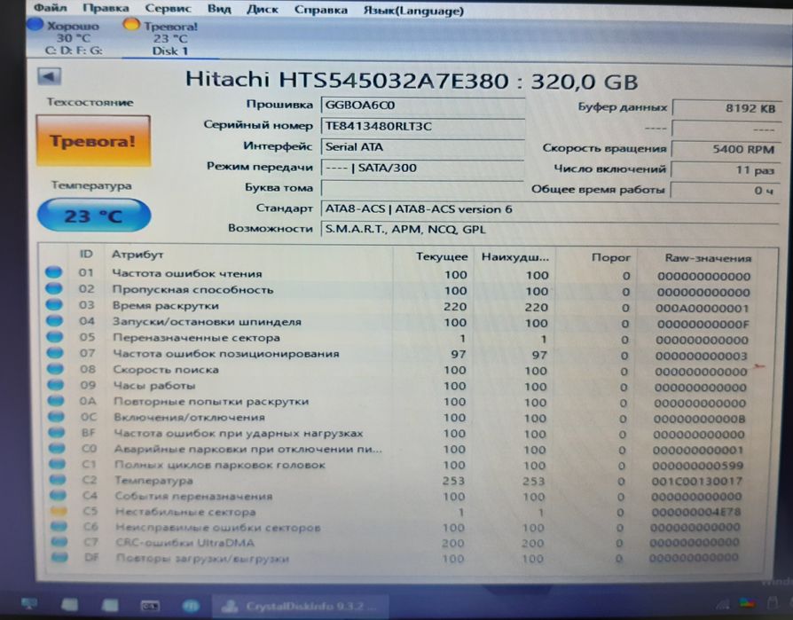 Продаж б/в HDD, SSD