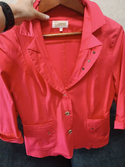 Жакет Carina Exclusive, р. 50, кораловий
