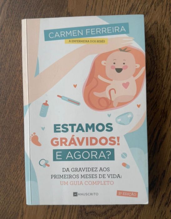 Livro “Estamos grávidos! E agora?” Carmem Ferreira
