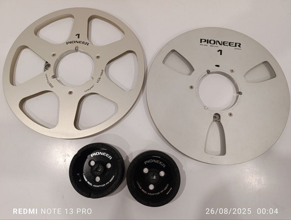 Nab e Bobines para Gravador R2R