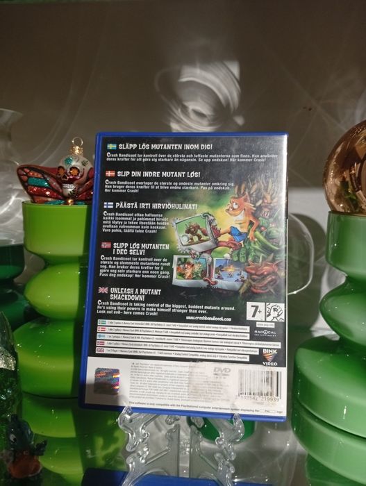 Crash Mind over mutant, PS2, Play station, gra ,
Grę na PS2 
Crash Min