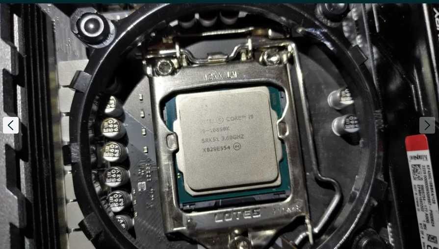 Intel Core i9 10850K Z490 TomaHawk 16GB DDR4 HyperX BQT RGB 650W 256GB