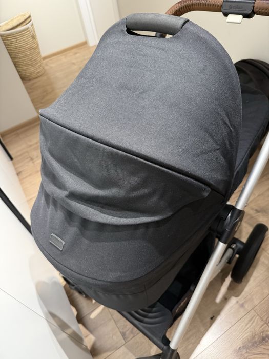 Коляска Cybex Balios S Lux 2 в 1 чорна люлька та прогулка