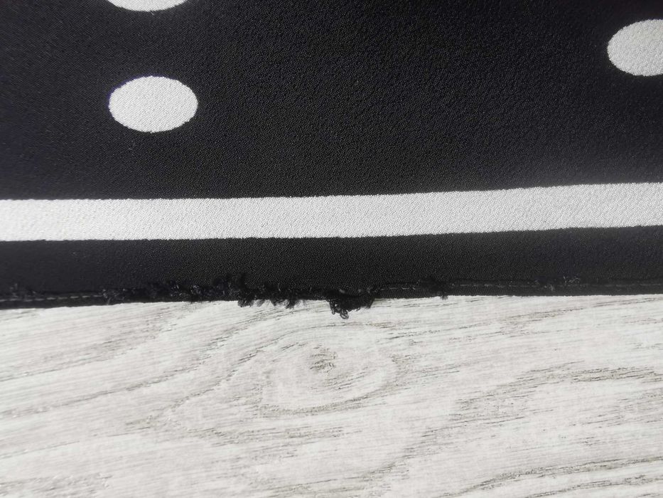 Chustka - promieniste kropki