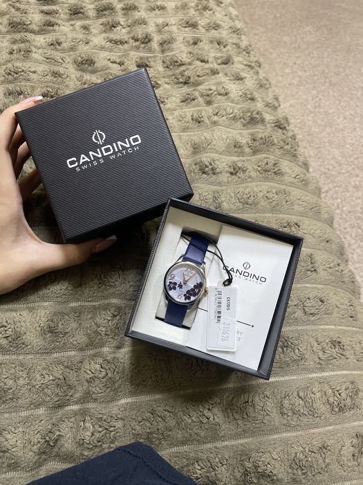 Швейцарський жіночий годинник Candino C4770 Sapphire Swiss Made (новий)