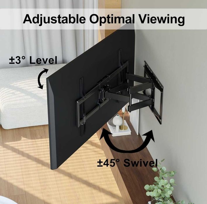 Suporte de TV Articulado Premium (37" a 85") - NOVO/LACRADO