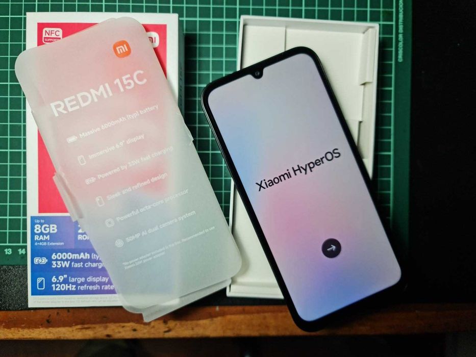 XIAOMI Redmi 15C (6.9'' -84 GB - 256 GB – Preto