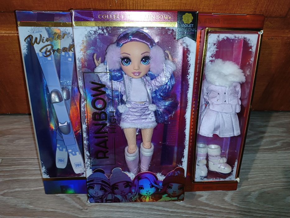 Rainbow high winter break Violet Willow,зимова серія