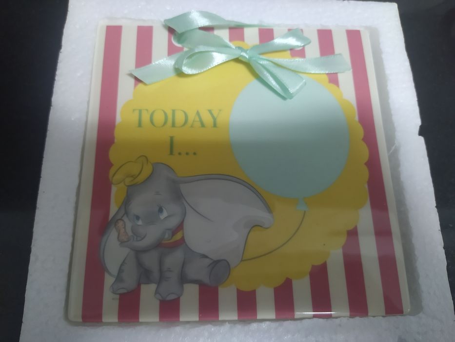 Placa e babete dumbo Disney64751804476033122