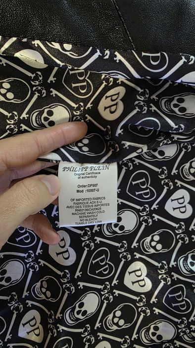 Кожаная куртка philipp plein