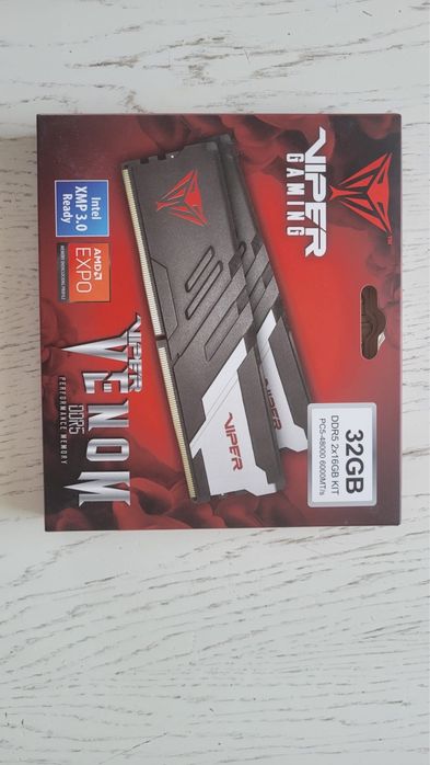 Patriot 32GB (2x16GB) 6000 MT/s CL30 DDR5 Venom RAM